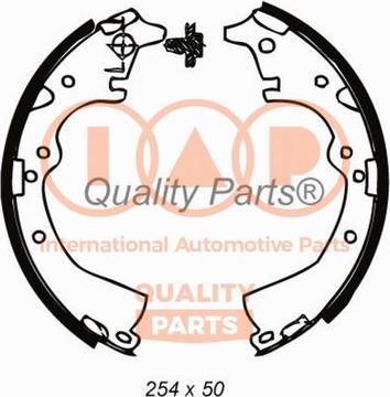 IAP QUALITY PARTS 705-17050 - Комплект тормозных колодок, барабанные autospares.lv