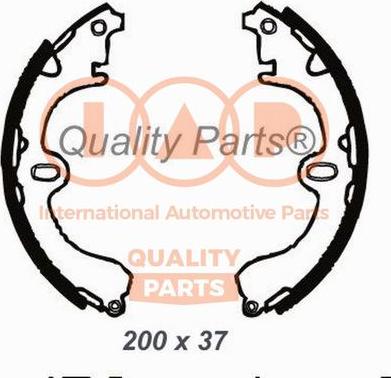 IAP QUALITY PARTS 705-17088 - Комплект тормозных колодок, барабанные autospares.lv