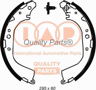 IAP QUALITY PARTS 705-17020 - Комплект тормозных колодок, барабанные autospares.lv