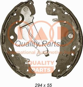 IAP QUALITY PARTS 705-21052 - Комплект тормозных колодок, барабанные autospares.lv