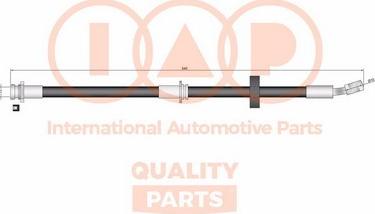 IAP QUALITY PARTS 708-16050 - Тормозной шланг autospares.lv