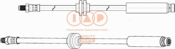 IAP QUALITY PARTS 708-11029 - Тормозной шланг autospares.lv