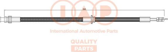 IAP QUALITY PARTS 708-12055 - Тормозной шланг autospares.lv