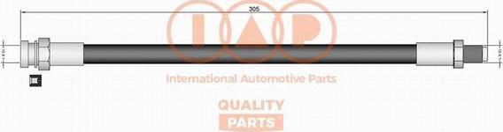 IAP QUALITY PARTS 708-12157 - Тормозной шланг autospares.lv