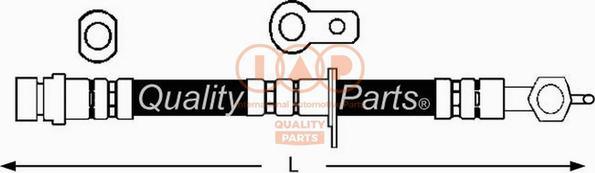 IAP QUALITY PARTS 708-17087 - Тормозной шланг autospares.lv