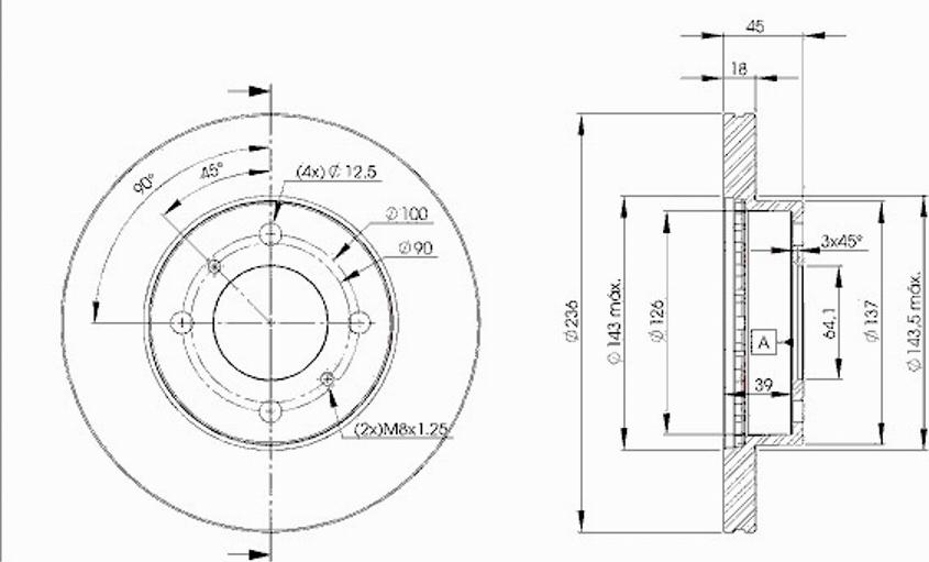 Icer 78BD9282 - Тормозной диск autospares.lv