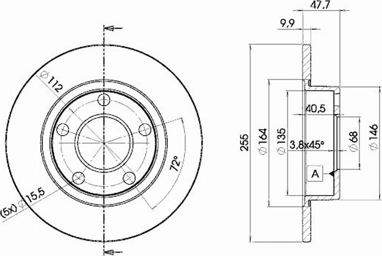 Icer 78BD4062 - Тормозной диск autospares.lv