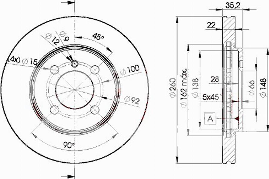 Icer 78BD4749 - Тормозной диск autospares.lv