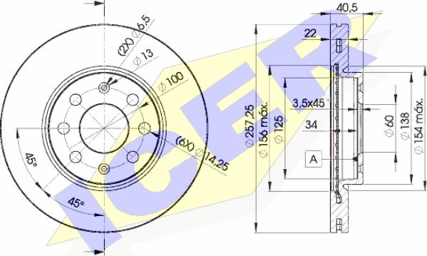 Icer 78BD0920-2 - Тормозной диск autospares.lv