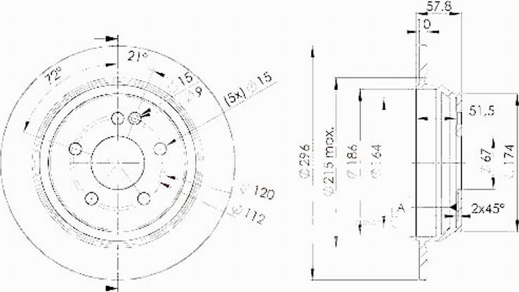 Icer 78BD0416 - Тормозной диск autospares.lv