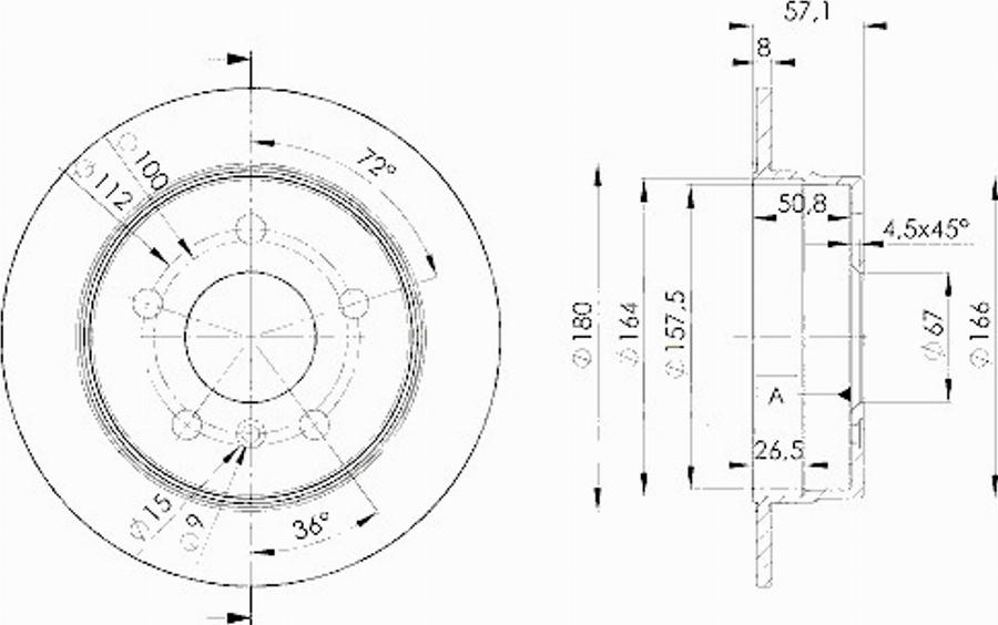 Icer 78BD0119 - Тормозной диск autospares.lv