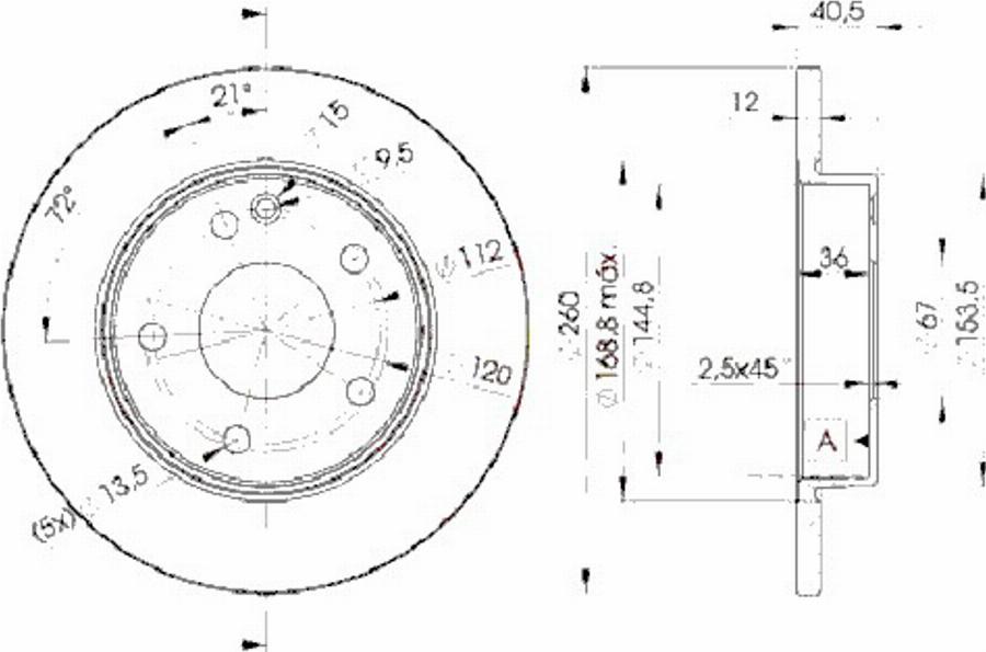 Icer 78BD0112 - Тормозной диск autospares.lv