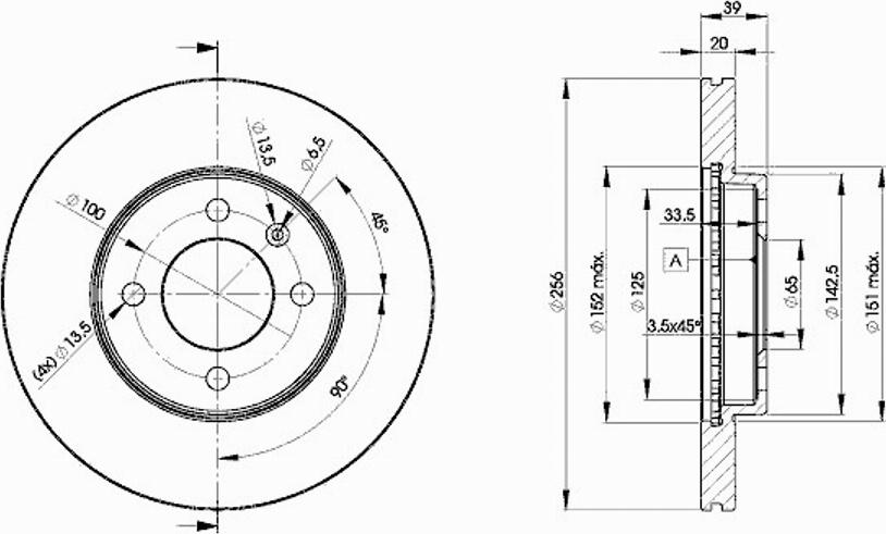 Icer 78BD3790 - Тормозной диск autospares.lv