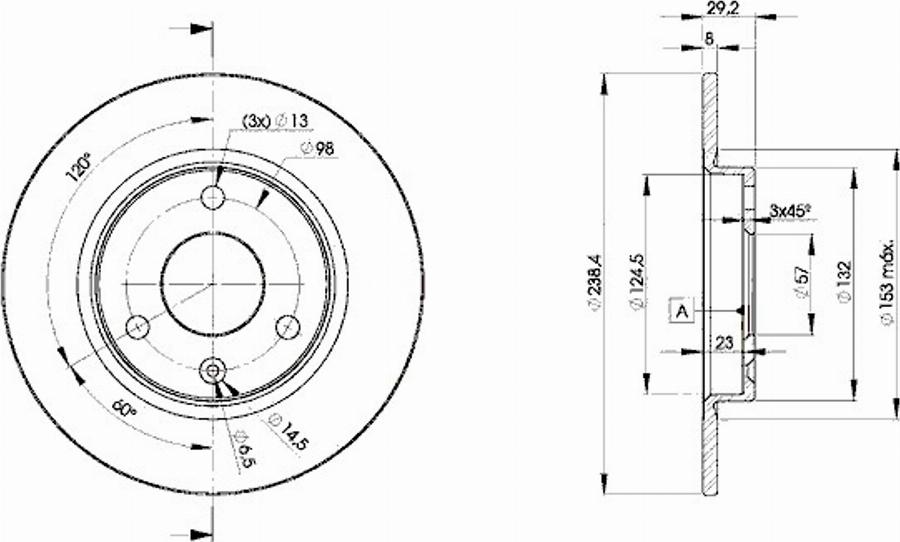 Icer 78BD7199 - Тормозной диск autospares.lv