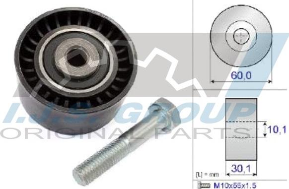 IJS GROUP 93-1882 - Направляющий ролик, зубчатый ремень ГРМ autospares.lv