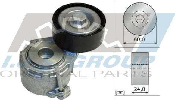 IJS GROUP 93-1211 - Натяжитель, поликлиновый ремень autospares.lv