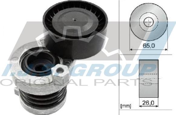 IJS GROUP 93-2483 - Натяжитель, поликлиновый ремень autospares.lv