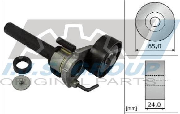 IJS GROUP 93-2432 - Натяжитель, поликлиновый ремень autospares.lv