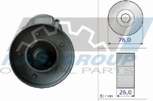 IJS GROUP 93-2336 - Натяжитель, поликлиновый ремень autospares.lv