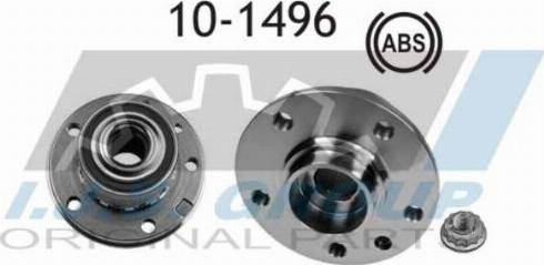 IJS GROUP 10-1496 - Подшипник ступицы колеса, комплект autospares.lv