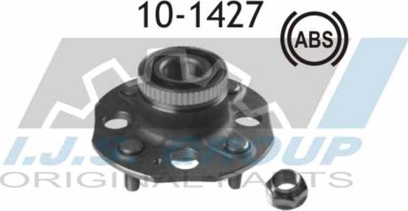 IJS GROUP 10-1427 - Подшипник ступицы колеса, комплект autospares.lv