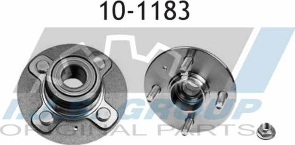 IJS GROUP 10-1183 - Подшипник ступицы колеса, комплект autospares.lv