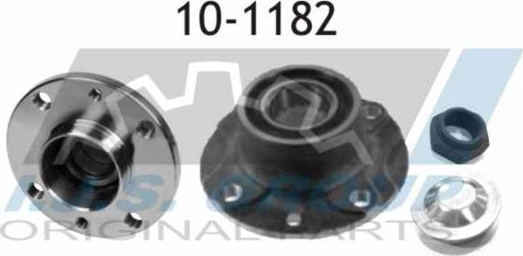 IJS GROUP 10-1182 - Подшипник ступицы колеса, комплект autospares.lv