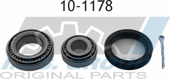 IJS GROUP 10-1178 - Подшипник ступицы колеса, комплект autospares.lv