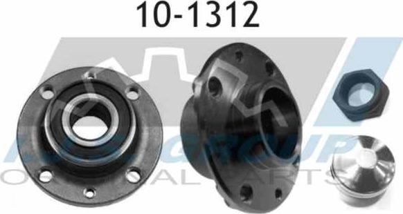 IJS GROUP 10-1312 - Подшипник ступицы колеса, комплект autospares.lv