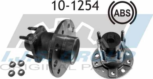 IJS GROUP 10-1254 - Ступица колеса, поворотный кулак autospares.lv