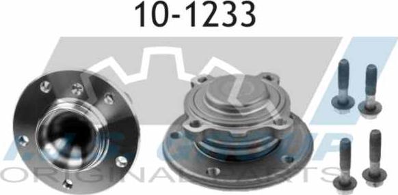 IJS GROUP 10-1233 - Подшипник ступицы колеса, комплект autospares.lv