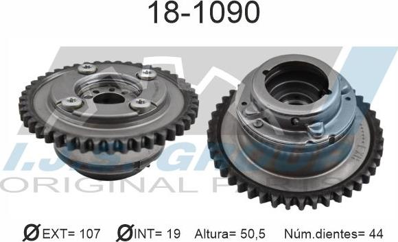 IJS GROUP 18-1090 - Шестерня, распределительный вал autospares.lv