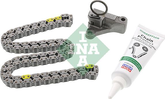 INA 558 0054 10 - Комплект цепи привода распредвала autospares.lv