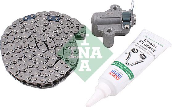 INA 558 0063 10 - Комплект цепи привода распредвала autospares.lv