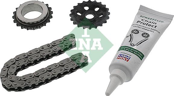 INA 558 0120 10 - Комплект цепи, привод масляного насоса autospares.lv