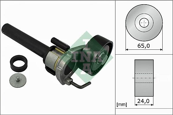 INA 534 0422 10 - Натяжитель, поликлиновый ремень autospares.lv