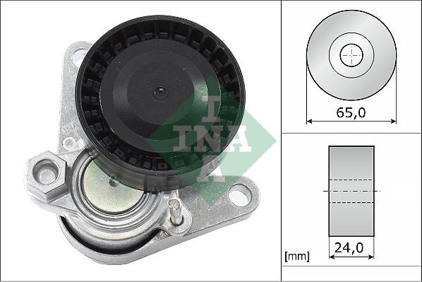 INA 534 0552 10 - Натяжитель, поликлиновый ремень autospares.lv