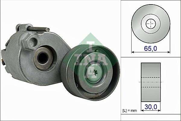 INA 534 0511 10 - Натяжитель, поликлиновый ремень autospares.lv