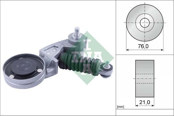 INA 534 0626 10 - Натяжитель, поликлиновый ремень autospares.lv