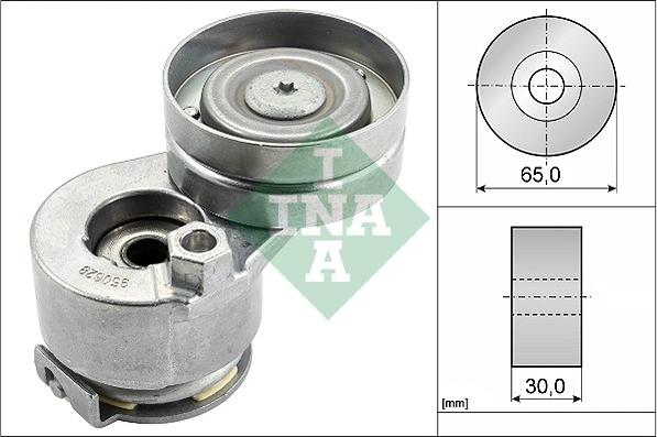 INA 534 0027 10 - Натяжитель, поликлиновый ремень autospares.lv