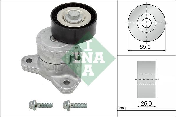 INA 534 0325 10 - Натяжитель, поликлиновый ремень autospares.lv