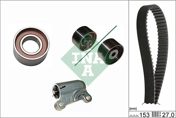 INA 530 0485 10 - Комплект зубчатого ремня ГРМ autospares.lv