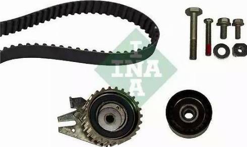 INA 530 0435 10 - Комплект зубчатого ремня ГРМ autospares.lv