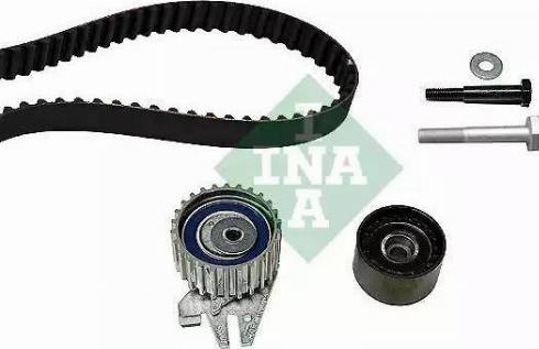 INA 530 0433 10 - Комплект зубчатого ремня ГРМ autospares.lv