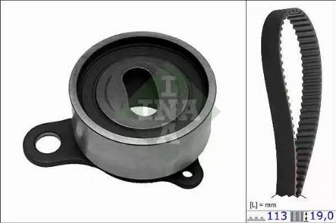 INA 530 0597 10 - Комплект зубчатого ремня ГРМ autospares.lv