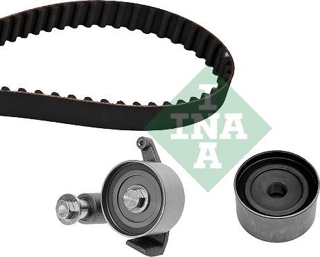 INA 530 0511 10 - Комплект зубчатого ремня ГРМ autospares.lv