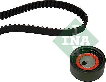 INA 530 0517 10 - Комплект зубчатого ремня ГРМ autospares.lv