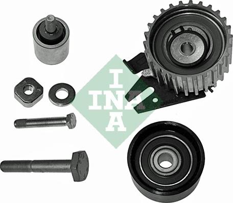 INA 530 0619 09 - Комплект роликов, зубчатый ремень ГРМ autospares.lv