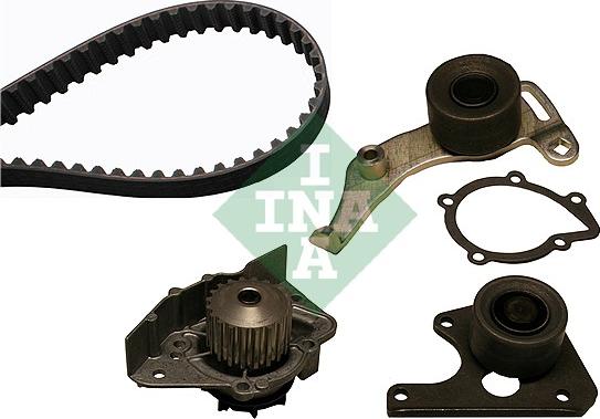 INA 530 0096 30 - Водяной насос + комплект зубчатого ремня ГРМ autospares.lv