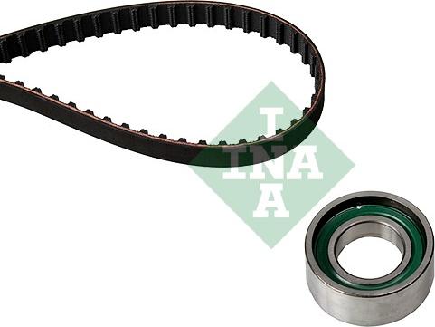 INA 530 0205 10 - Комплект зубчатого ремня ГРМ autospares.lv